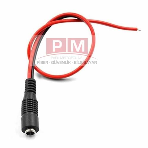 NTC-Dişi Power Jack Nivatech Kırmızı/Siyah Renk
