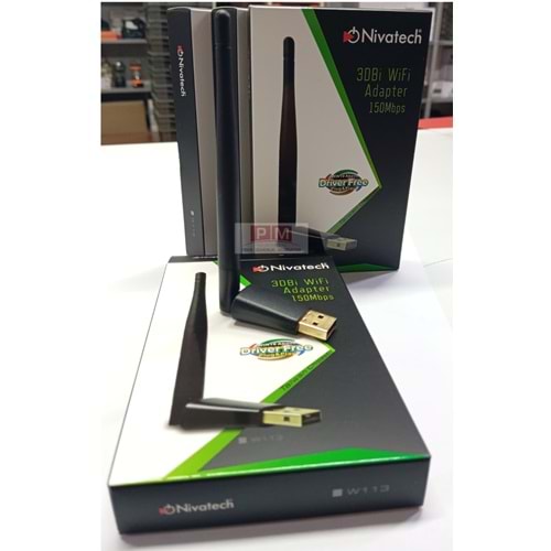 NTC-W113 Nivatech Antenli Wifi Adaptör