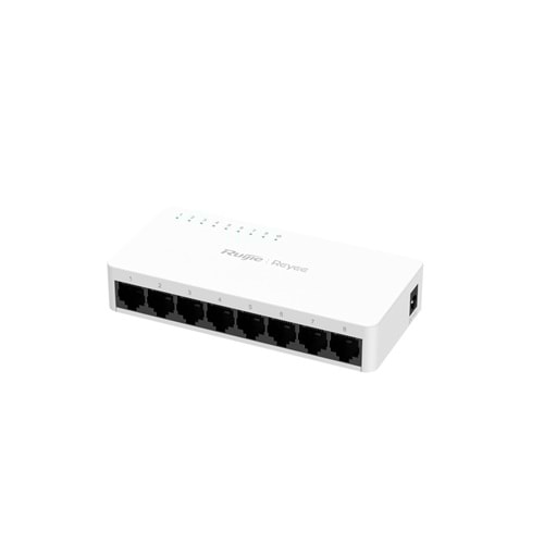 Reyee RG-ES08G-L 8 Portlu, 10/100/1000 Gigabit, Tak Çalıştır Switch