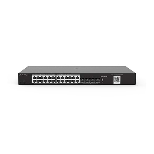 Reyee RG-NBS3100-24GT4SFP-P 26 Portlu, 10/100/1000 Gigabit, L2 Yönetil