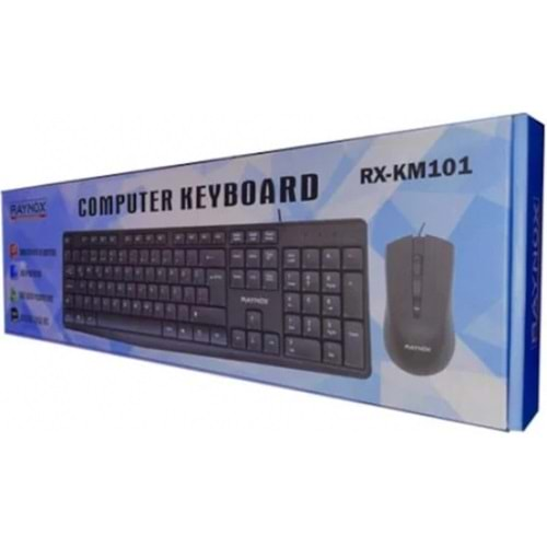 RX-KM101 Raynox Usb Klavye Mouse Set