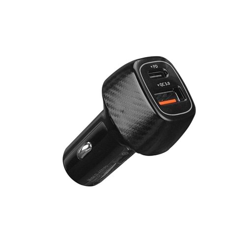 SL-AC51PD Slink 36W PD 3.0 Lightining 3.4A PD 18W Araç Şarj Cihazı
