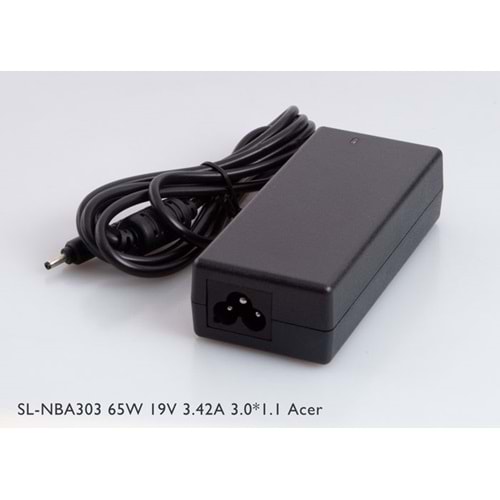 SL-NBA303 19V-3.42A (3.0*1.1) 65W Slink Notebook Adaptörü