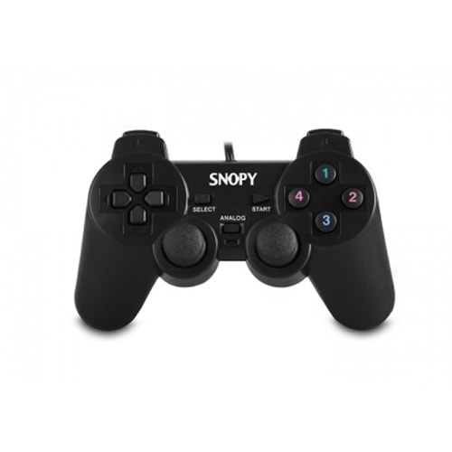 SG-401 Snopy USB-PC-PS3 1.8M Kablolu Titreşimli Gamepad Oyun Kolu