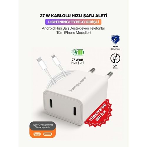 PLT-27 Sprange Charger And Cable