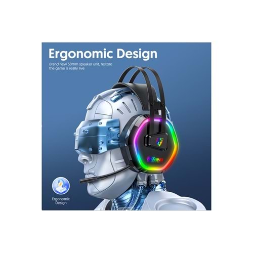 TR-608 Trio 7.1 RGB Usb Oyuncu Kulaklığı