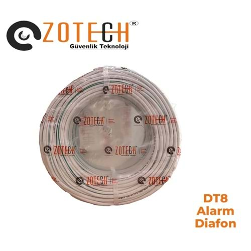 Zotech ZT-DT8 250mt Alarm Kablosu