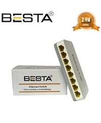 BST-08 BESTA 8 Port 10/100 Switch Box