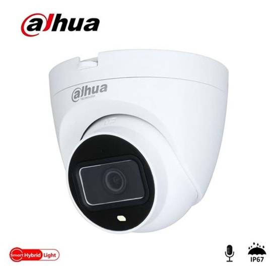 Dahua IPC-HDW1230V-SA 020B S6 2MP 2.8mm Sesli Eyeball IP Dome Kamera