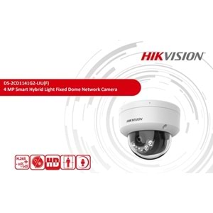 Hikvision DS-2CD1141G2-LIUF 4MP 2.8 mm Smart Hybrid Light Ip Dome