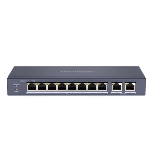 Hikvision DS-3E0310P-E-M 8Port 10/100 Yönetilemez 4 Port PoE