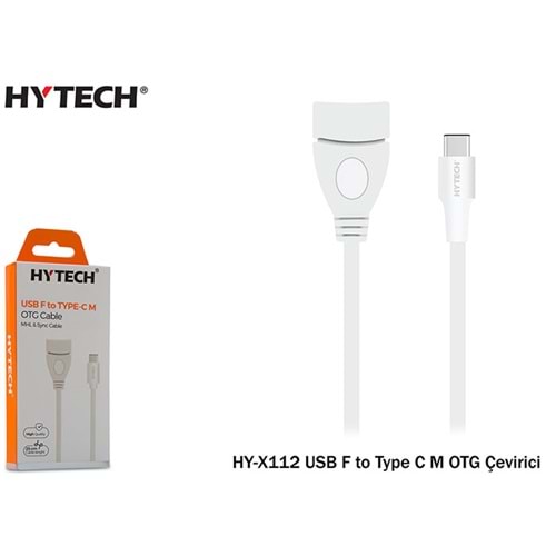 HY-X112 Hytech Usb F To Type C M Otg Çevirici