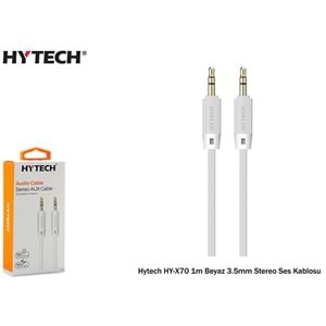 HY-X70 Hytech 1m 3 Renk 3,5mm Stereo Renkli Ses Kablosu