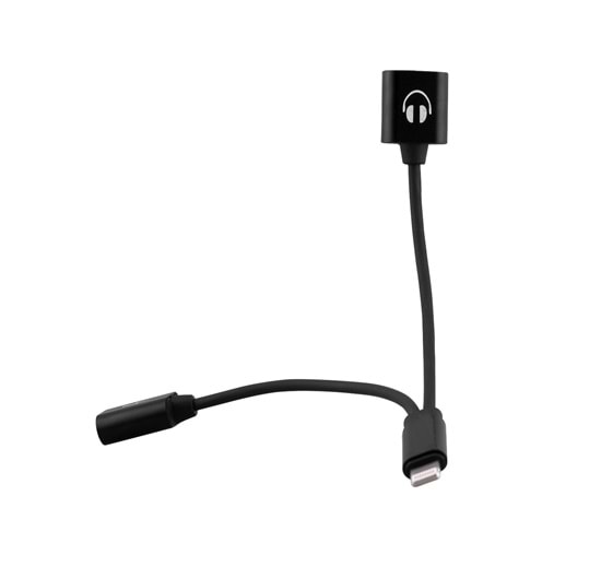 HY-XO38 Hytech Gümüş 2in1 Şarj+Kulaklık Lightning Metal Gövdeli Çeviri