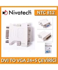 NTC-812 Nivatech Dvı 24+5 To Vga F Çevirici