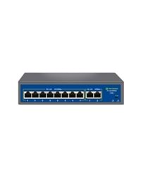 NVC-HIF0820FBL-C 8Port PoE + 2Port Uplink 10/100Mb Poe Switch