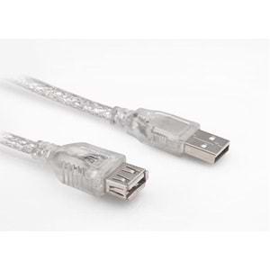 SL-AF2003 Slink Usb 2.0 3M Şeffaf Uzatma Kablosu