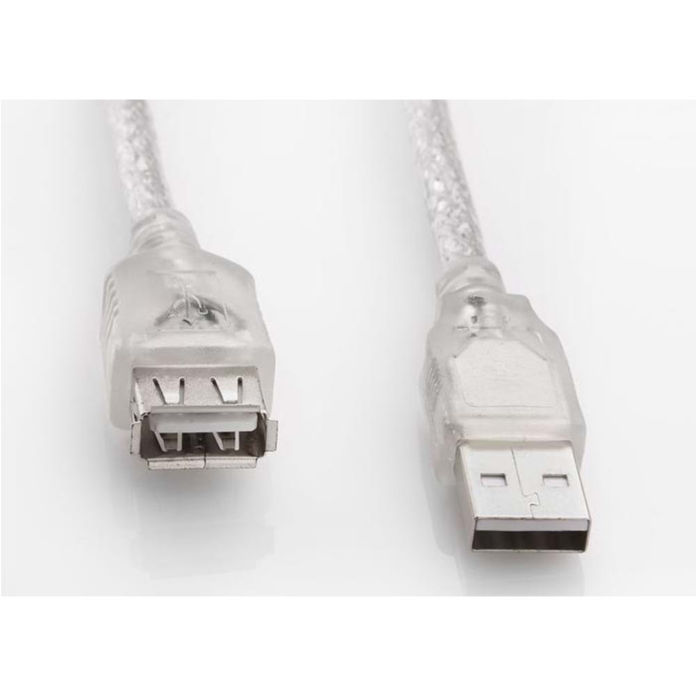 SL-AF2003 Slink Usb 2.0 3M Şeffaf Uzatma Kablosu