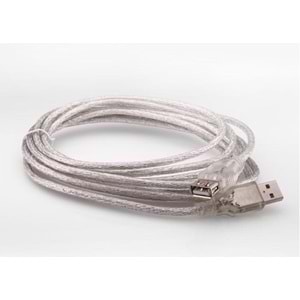SL-AF2003 Slink Usb 2.0 3M Şeffaf Uzatma Kablosu