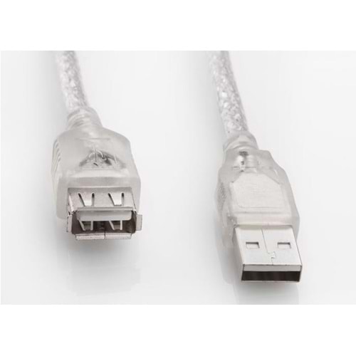 SL-AF2015 Slink Usb 2.0 1.5m Şeffaf Uzatma Kablosu