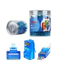 TRK-EZ-RJ45-M TRK Cat6 EZ-RJ45 Yeni Nesil Mavi Konnektör