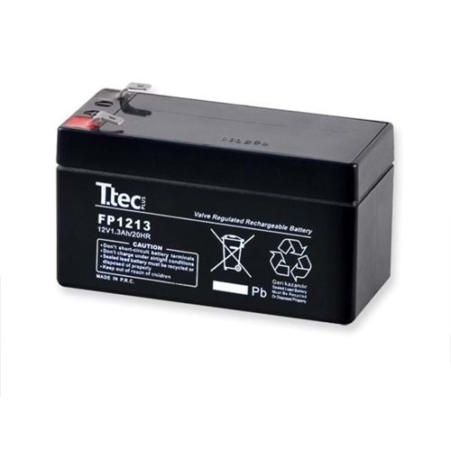 TT-12V-1.3AH Ttec Bakımsız Kuru Tip Akü
